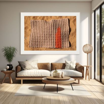 Spilt Orange Juice - a Sculpture & Installation Artwork by Saabi