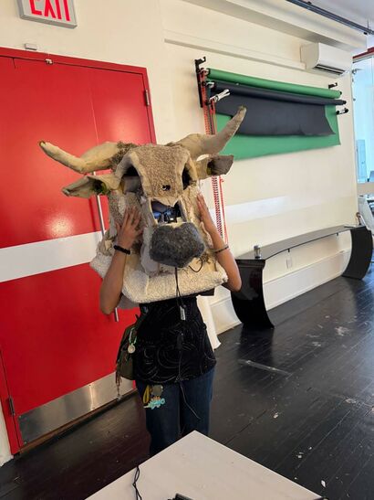 Minotaur - a Sculpture & Installation Artowrk by Anastasia Mezhanskaya