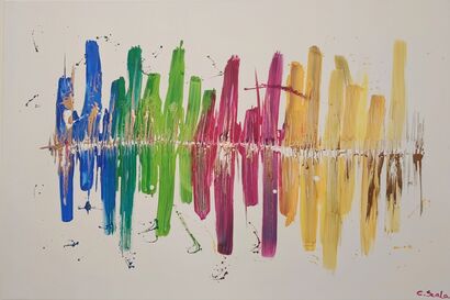 Vibrazioni  - a Paint Artowrk by Chiara Scala