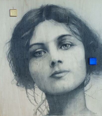 Teresa Wilms Montt - a Paint Artowrk by Rossetto Paolo