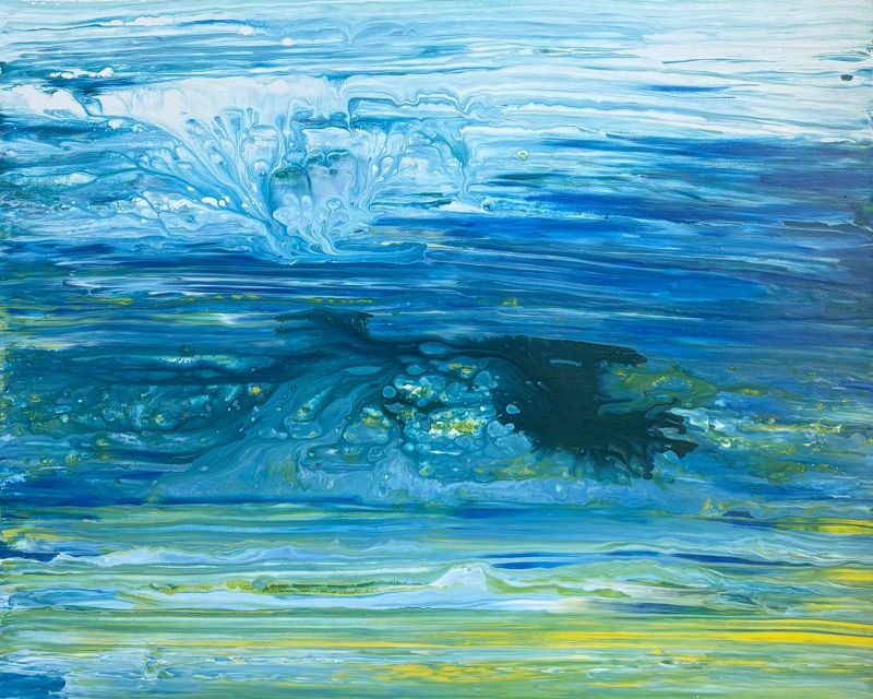 Granada, Agua de Vida. - a Paintings by Isabel Salas
