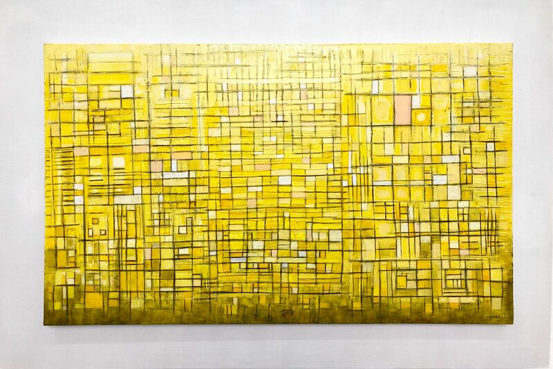 Composition in Yellow - a Paint by Lorenzo Erba
