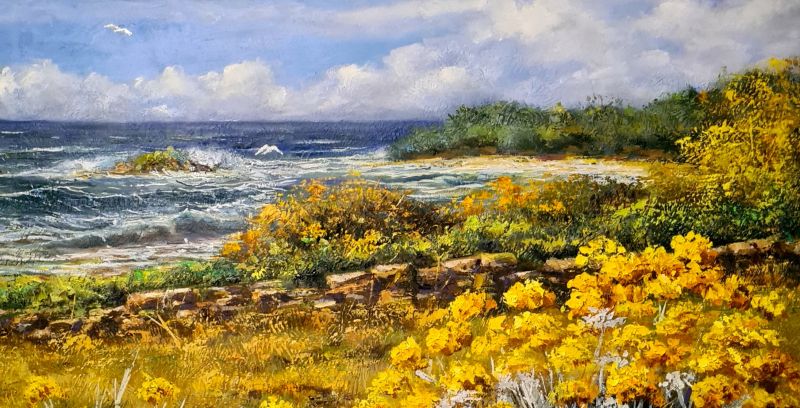IL SALUTO AL MARE - a Paintings by GIANFRANCO DONATI