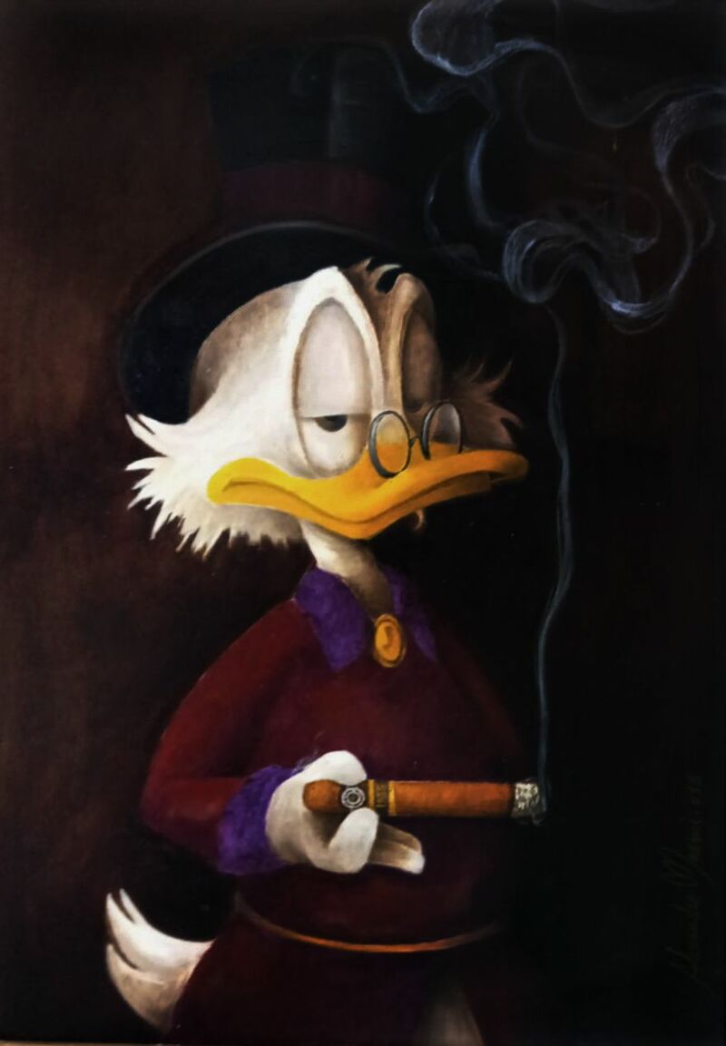 Scrooge McDuck 1935 - a Paint by Almar