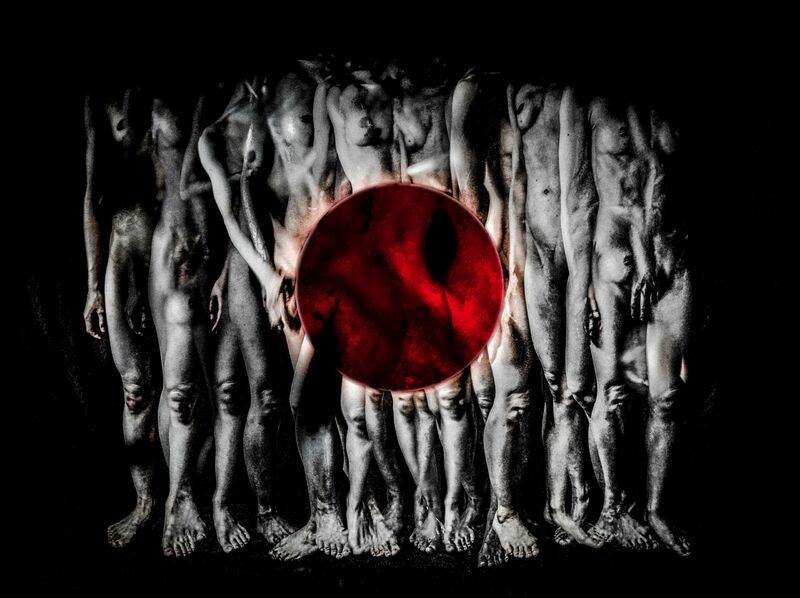 Human Body and Physiognomy - The Primordial Moon - a Photographic Art by MURAYAMA KAN