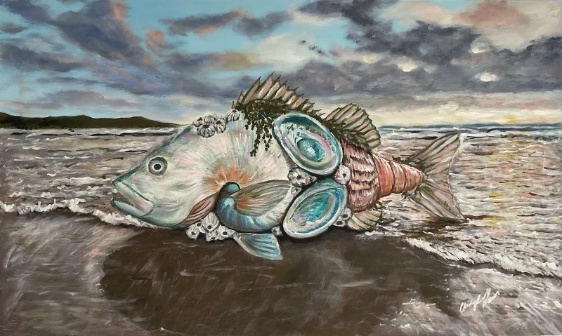 Metamorfosi del Nautilus - a Paintings by Angelo Funari
