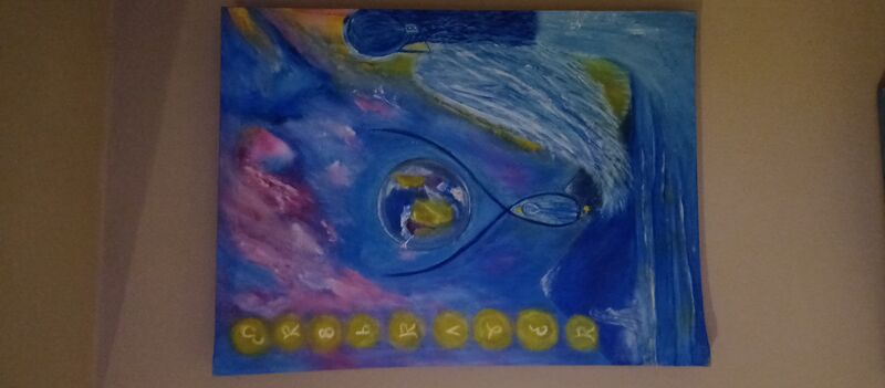 Magdalena tierra - a Paintings by Nilda gabriela  Iriarte Napoli