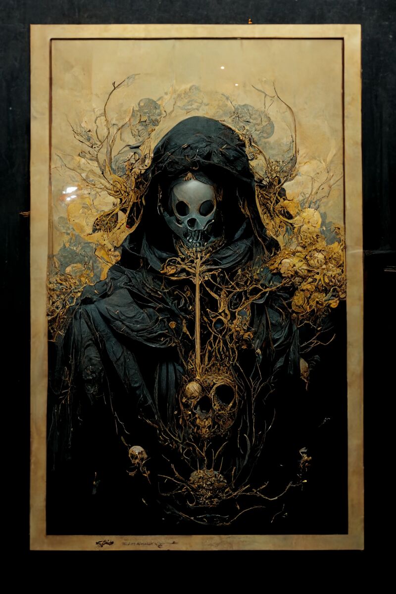 Grim Reaper Series #2 - a Digital Art by Vladyslav Lyazkowskij