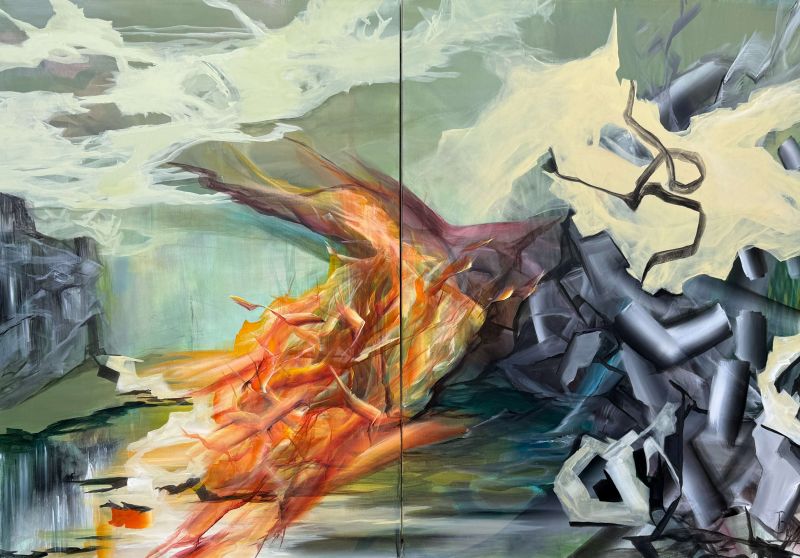 Timeless 26-09193 - a Paintings by Brigitte Puschmann