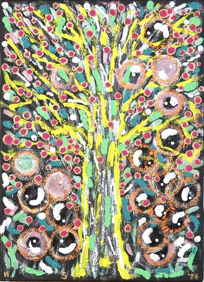 The Spirit and the Tree of Life - a Paint Artowrk by HsunArt
