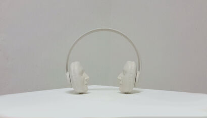 No. 5- Of a Series of Self-Portrait - a Sculpture & Installation Artowrk by Mansa Sabaghian