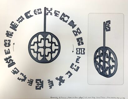 Skeleton Key - a Digital Graphics and Cartoon Artowrk by Slava Tishin