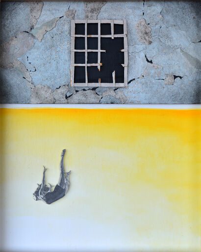 Jump to emptiness - a Paint Artowrk by Sergio Zapata