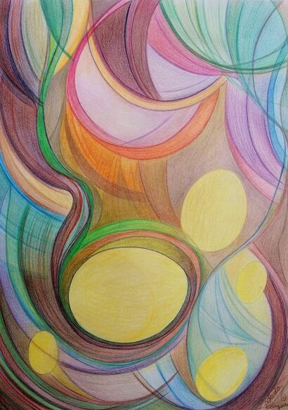 Semi di Luce - a Paint Artowrk by Teresa Campioni