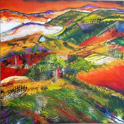 TOSCANE - A Paint Artwork by SUTTER Catherine