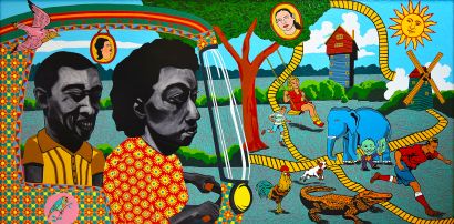 Tuk Tuk Tours - a Paintings Artwork by Fiona White