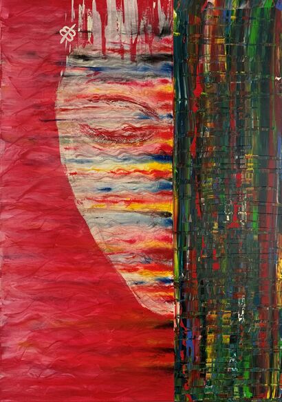 Fading - a Paint Artowrk by Elke Buegler
