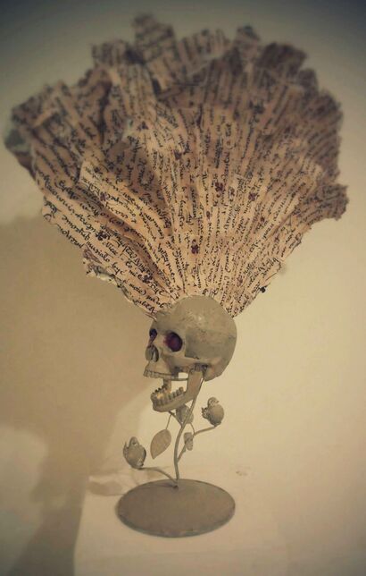 Old skull - A Sculpture & Installation Artwork by MILO