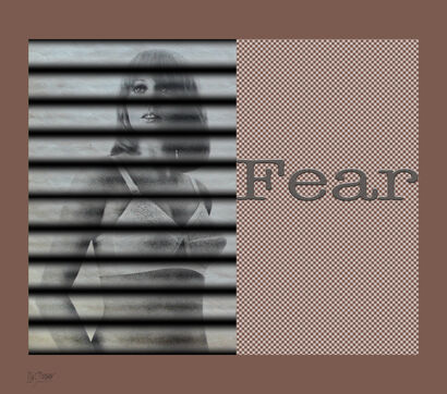 FEAR - a Digital Graphics and Cartoon Artowrk by MAS MONAAR