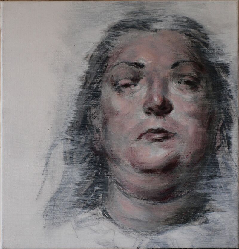 Mary - a Paint by Gerd Mosbach