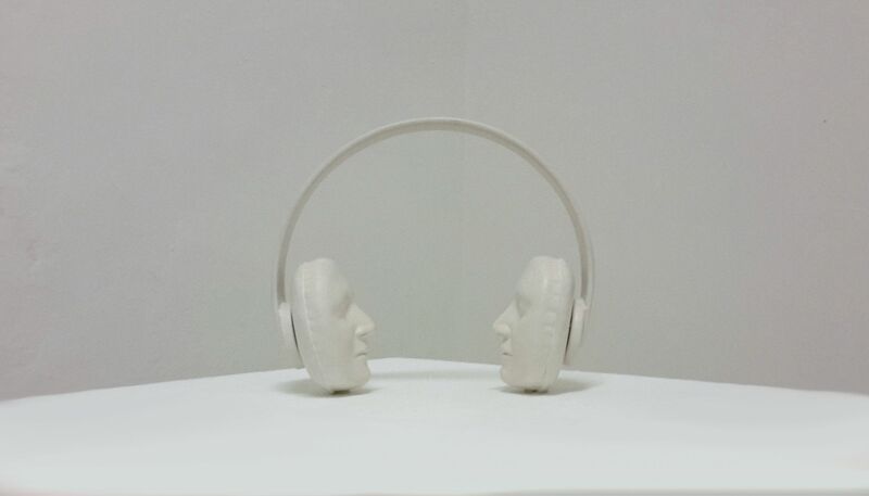 No. 5- Of a Series of Self-Portrait - a Sculpture & Installation by Mansa Sabaghian