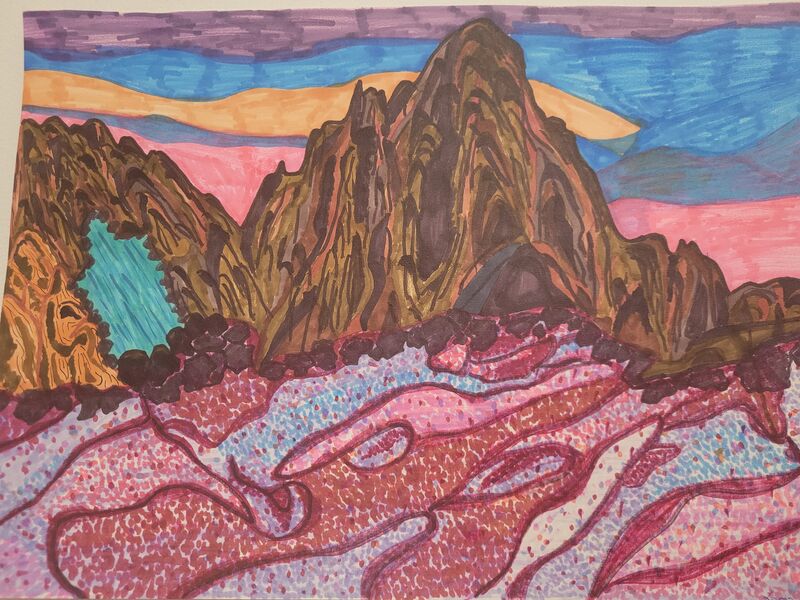 Parallèle - a Paintings by Nissan  Nina
