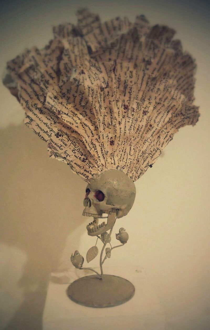Old skull - a Sculpture & Installation by MILO