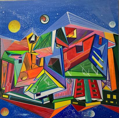 interstellaire - a Paint Artowrk by Patrick Flosse