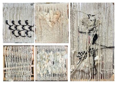 Deconstructing weaving - a Art Design Artowrk by Lara Salous