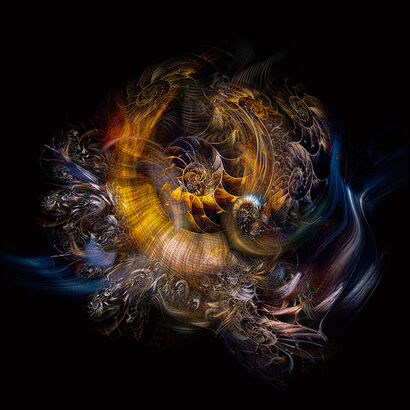 Nautilus Universe - Revolving - a Digital Art Artowrk by sensegraphia