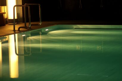 Night Pool - A Photographic Art Artwork by Maritza Caneca