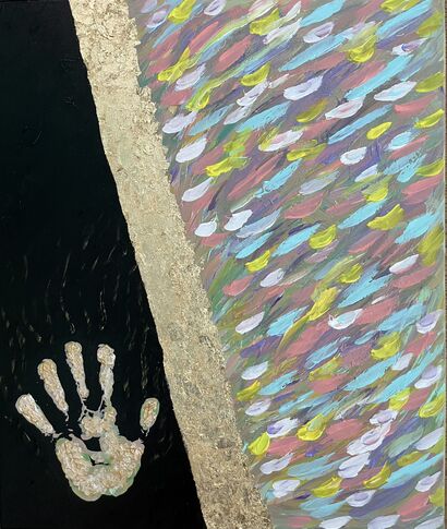 The Creator’s hand  - a Paint Artowrk by Venus Mirari