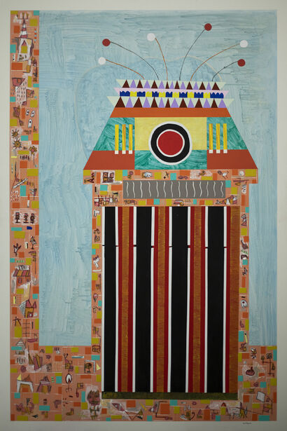 Tower of Babel - a Paint Artowrk by Ruthorn Rujianurak