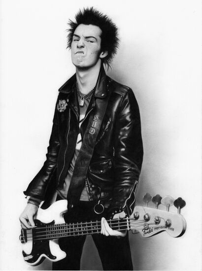 Sid Vicious - A Paint Artwork by ADG