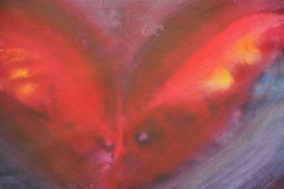 The powerful traces of love, silence & longing - a Paintings Artwork by Lucio Carbeli F. Bellolio 