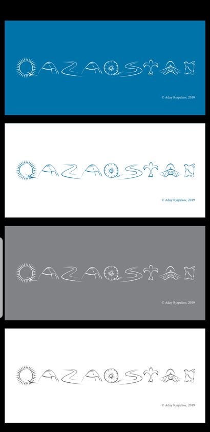 QAZAQSTAN  - a Digital Graphics and Cartoon Artowrk by Aday Ryspekov 