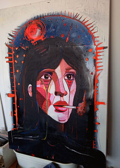 Reborn - a Paint Artowrk by Ana Tuda