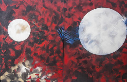 RED - a Paint Artowrk by Kiyomi Baird
