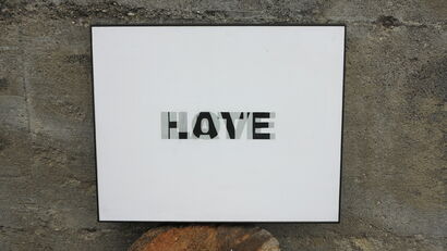 love - hate - a Paint Artowrk by Biz