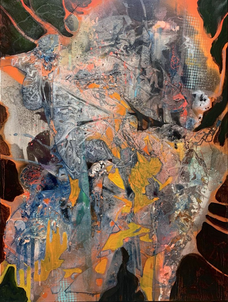 Bird's Eye View - a Paintings by Michael  Sheng