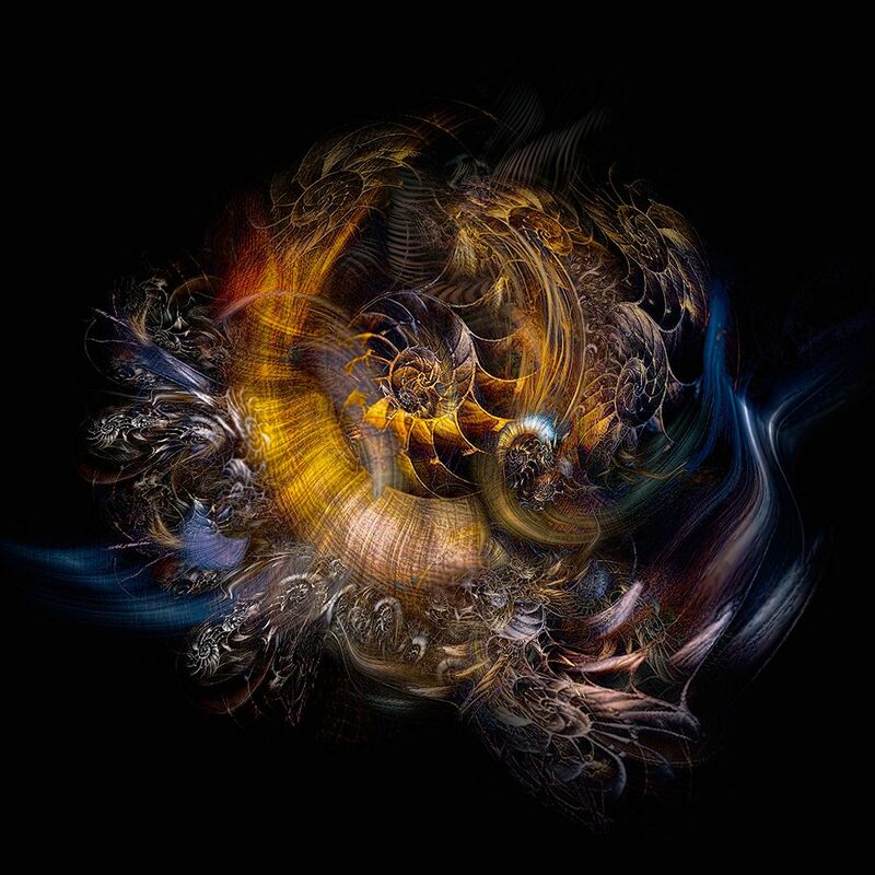 Nautilus Universe - Revolving - a Digital Art by sensegraphia