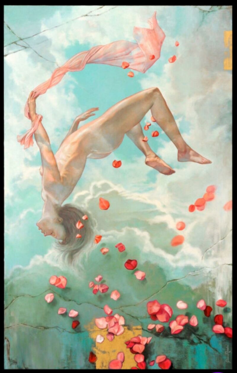 LIBERTÉ - a Paintings by Rombi Gérard