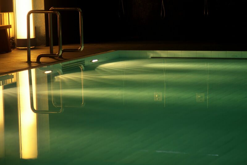 Night Pool - a Photographic Art by Maritza Caneca