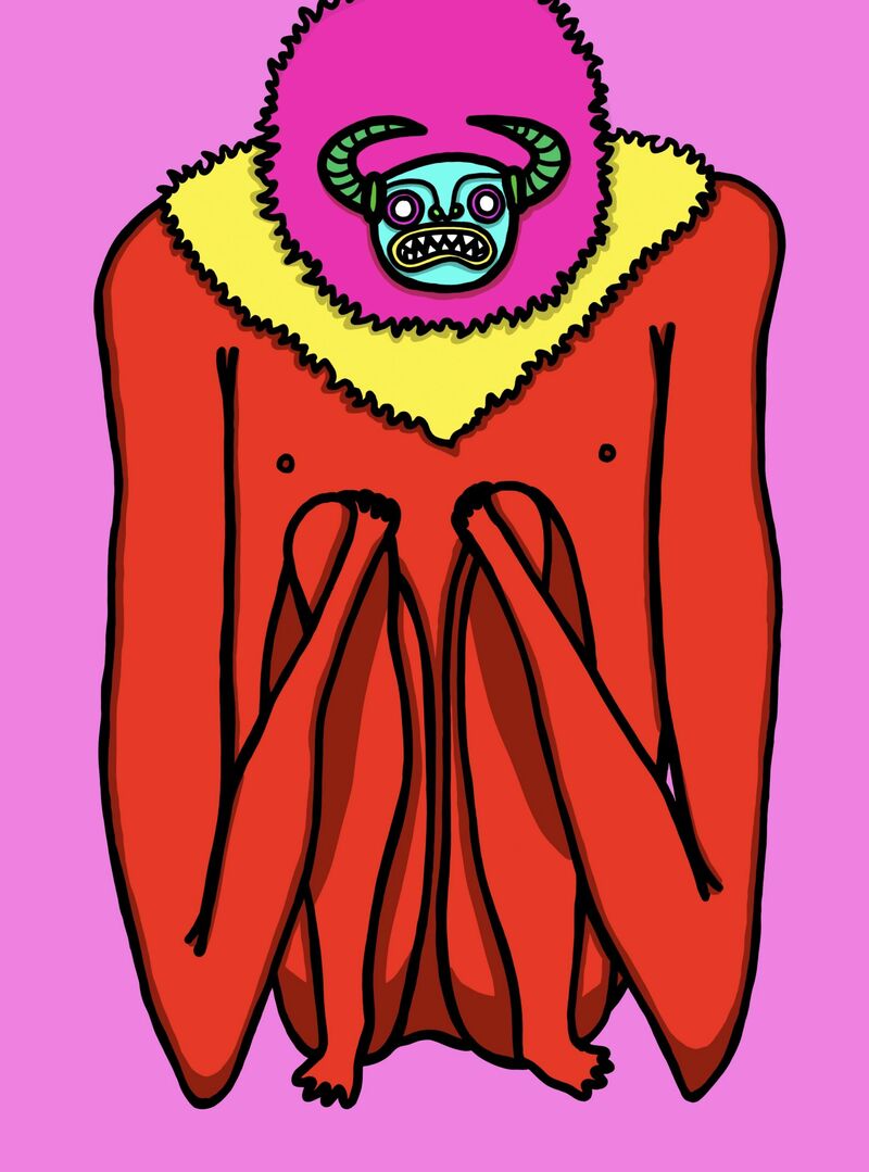 FEARS  - a Digital Art by Santiago De la Parra