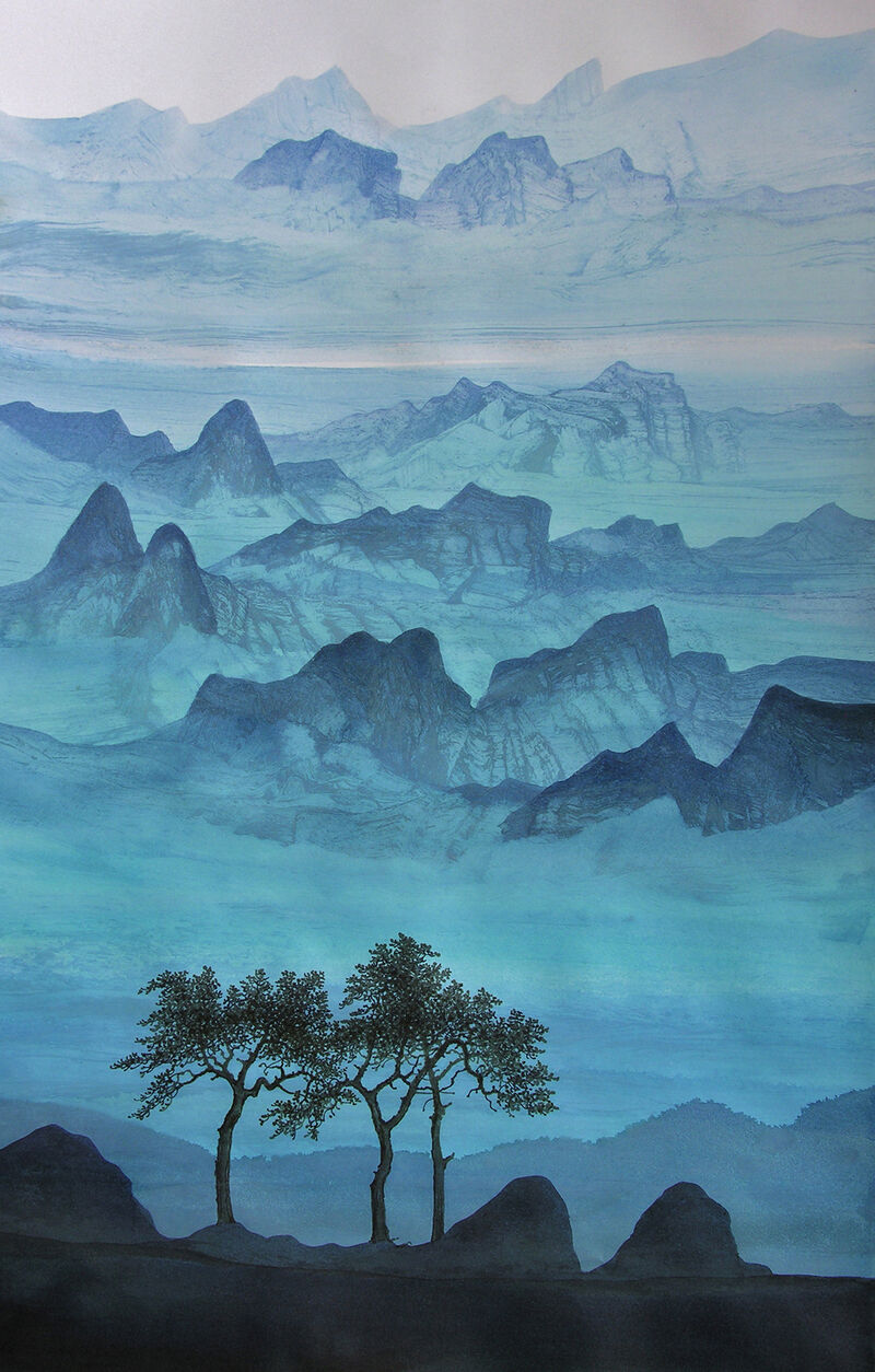 Landscape - a Paint by ORI GERARD FRANCES