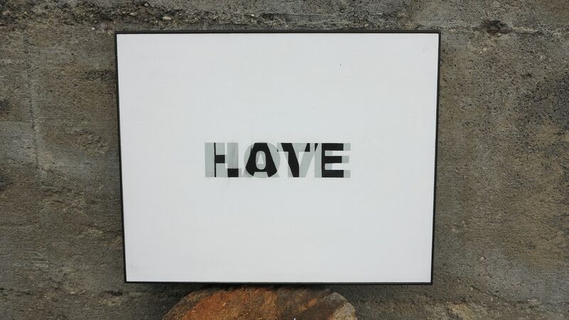 love - hate - a Paint by Biz