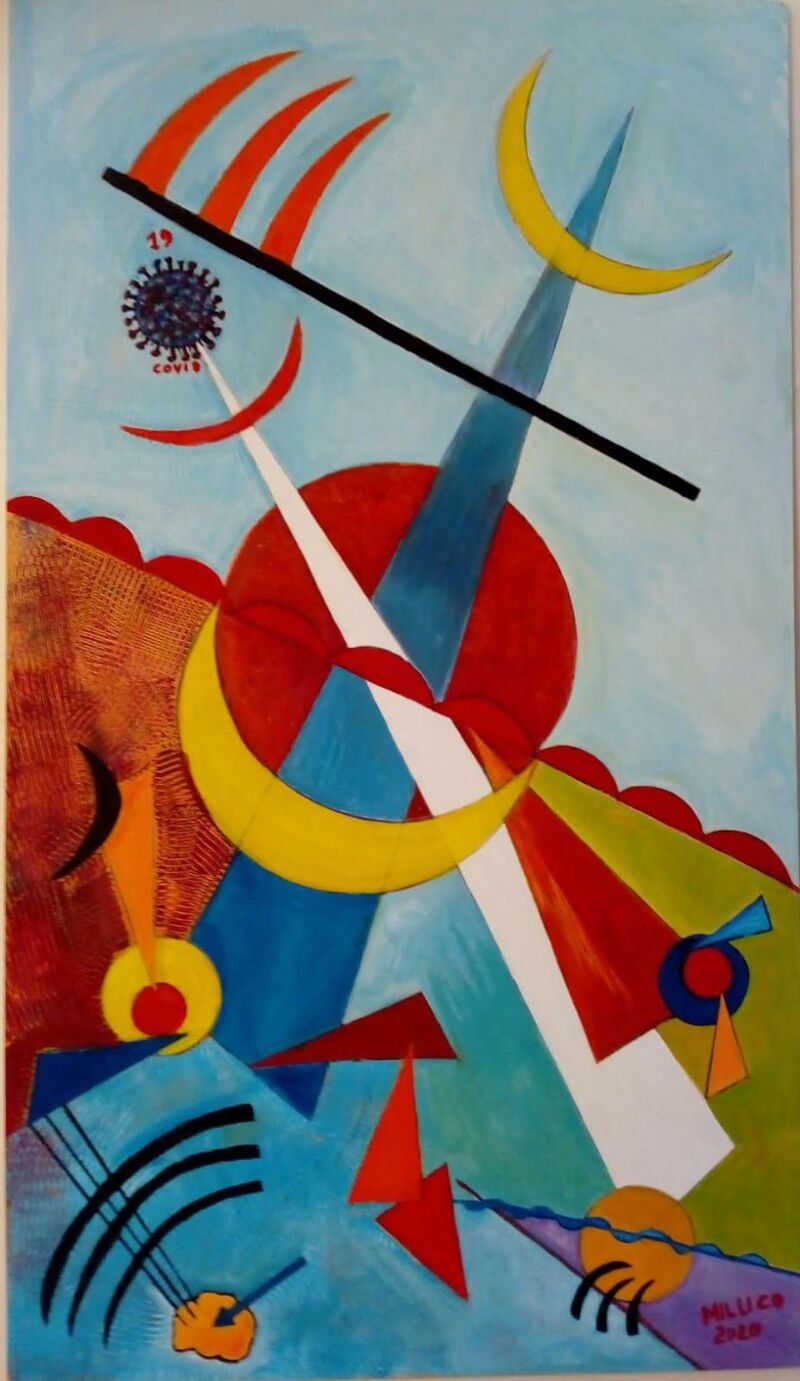 COVID 19 - a Paintings by Pasquale  Millico
