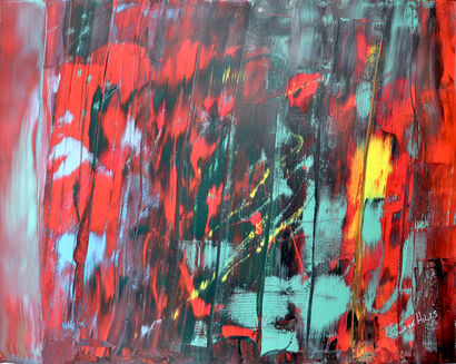 Comics - a Paint Artowrk by Clairé Hills