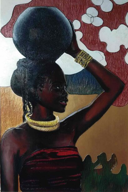 Africa - A Paint Artwork by Luana Saracino