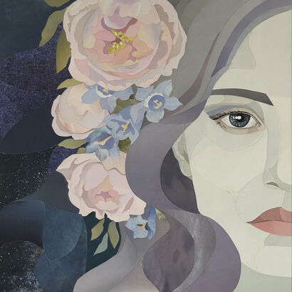 Roses of Whitsun - A Art Design Artwork by Julia Kruse